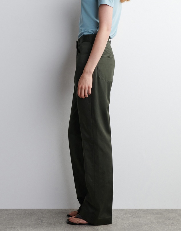 COS - Sateen Straight-Leg Trousers