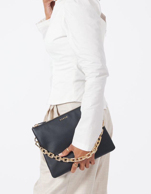 SABEN - Matilda Cross-body Leather Satchel Bag
