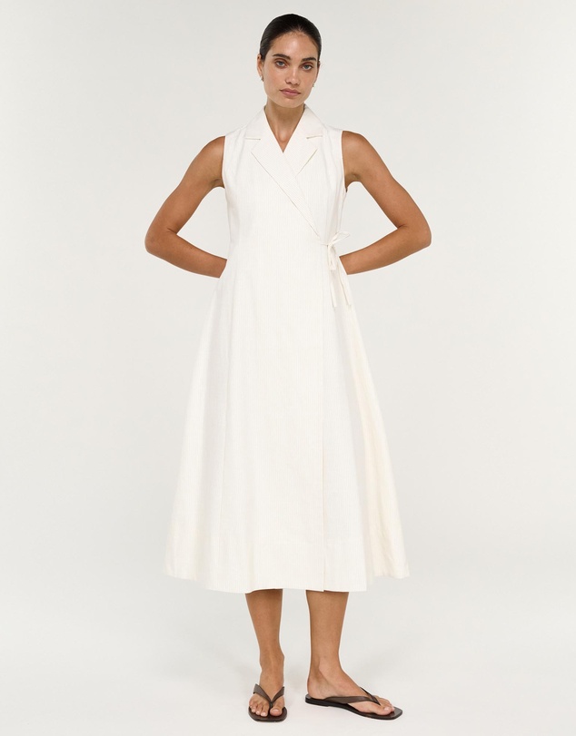 Staple the Label - Savina Wrap Midi Dress