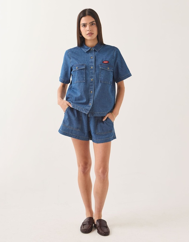 Brixton - Mechanics Short Sleeve Woven
