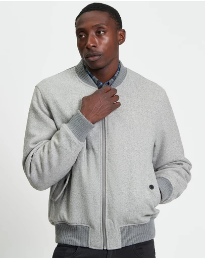 Ben Sherman - Wool Melange Bomber