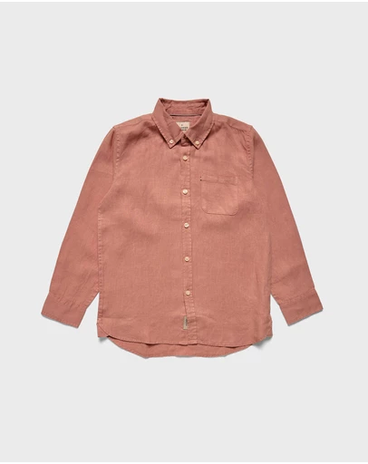 Academy Brand - Kids Hampton Linen Shirt