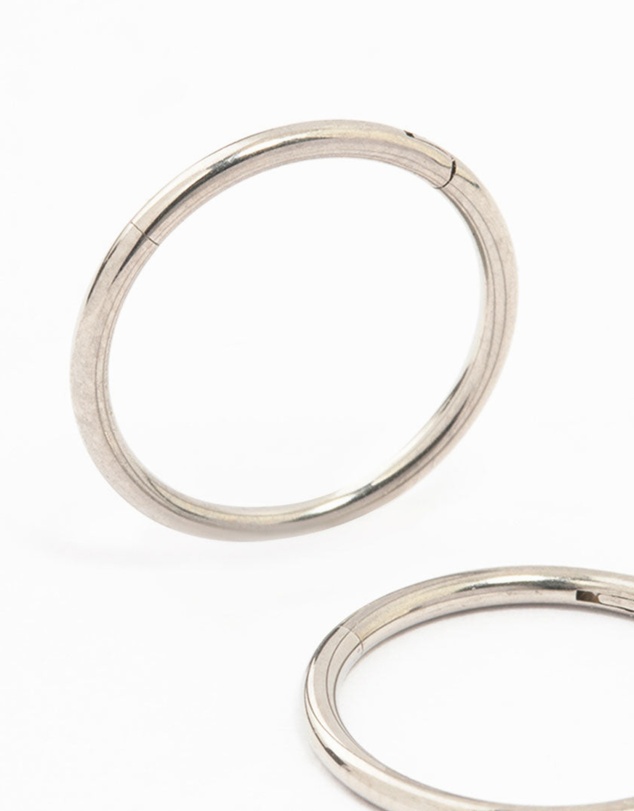 Lovisa - Titanium Sleeper Earrings 12MM