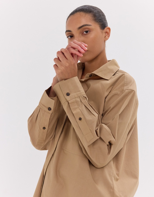 Cloth & Co. - The Classic Pocket Shirt | Italian Wheat