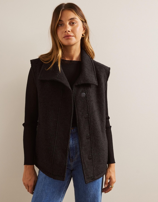 AERE - Isabel Wool Layering Vest