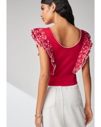 NEXT - Flutter Sleeveless Vest