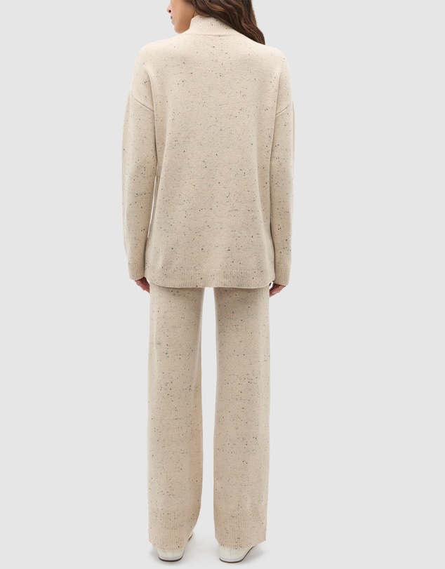 Seed Heritage - Fleck Mock Neck Slouch Knit