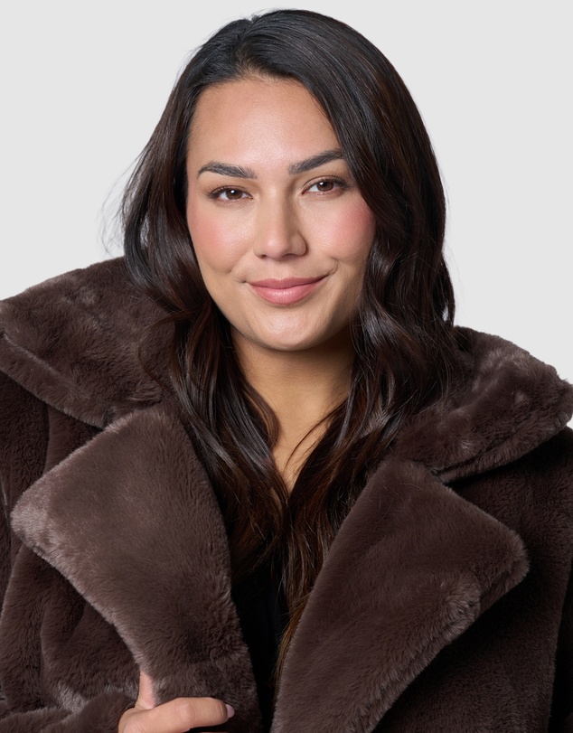 Pink Dusk by Curve Project - Infamous Fur Coat