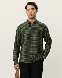Les Deux - Konrad Check Oxford Shirt
