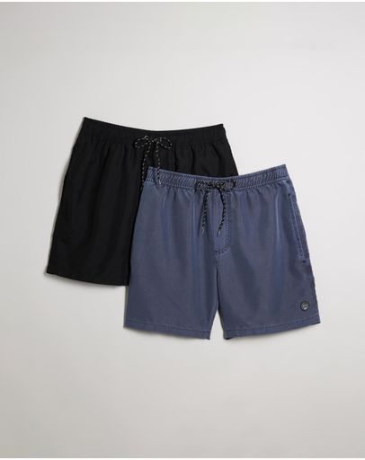 Black & Navy
