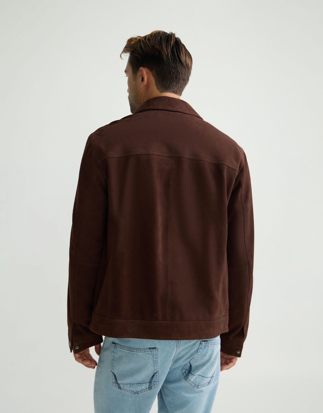 Oxford - Suede Trucker Jacket