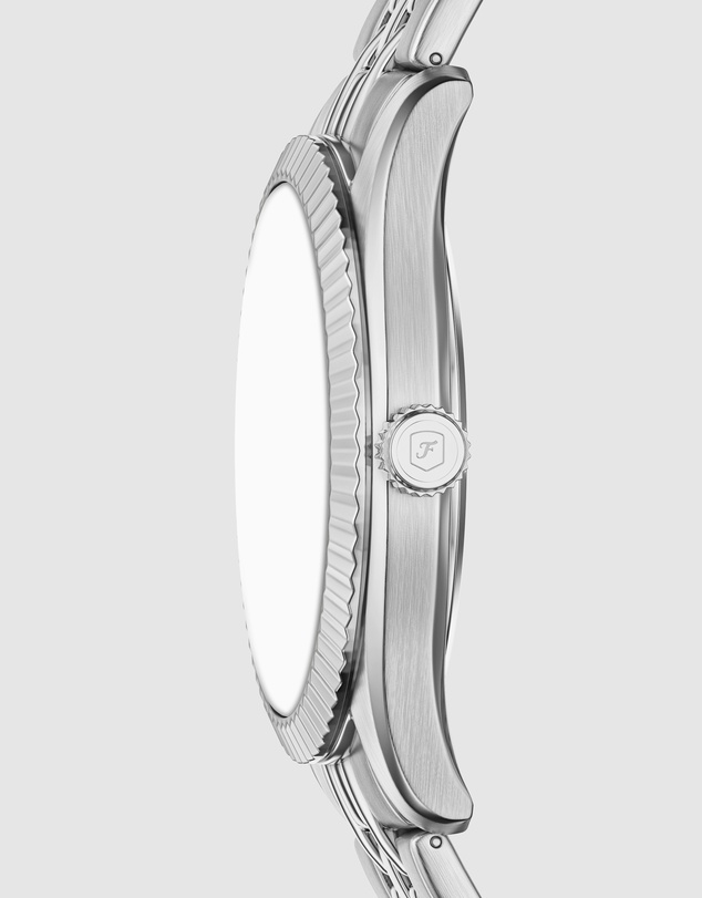 Fossil - Campbell Silver Analogue Watch