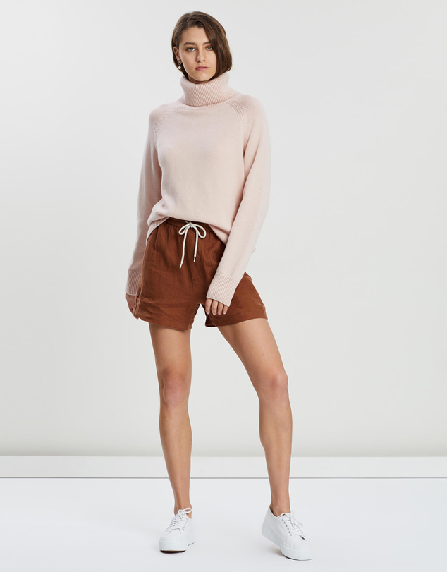 Assembly Label - Roll Neck Knit Jumper
