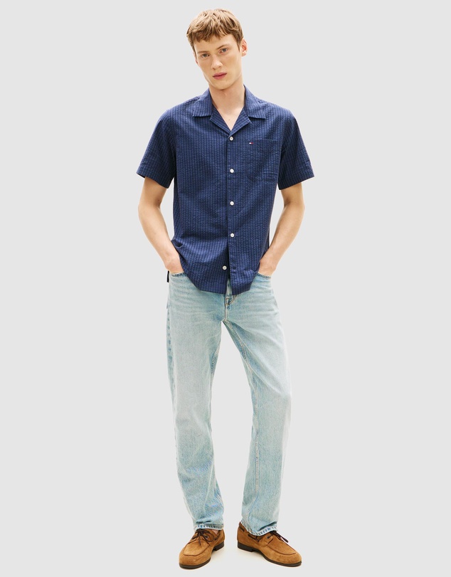 Tommy Hilfiger - Seersucker Camp Shirt
