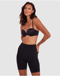 Bras N Things - Microfibre Thigh Shaper - Black