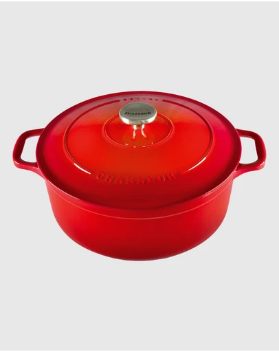 Chasseur - Round French Oven 26cm - Inferno Red
