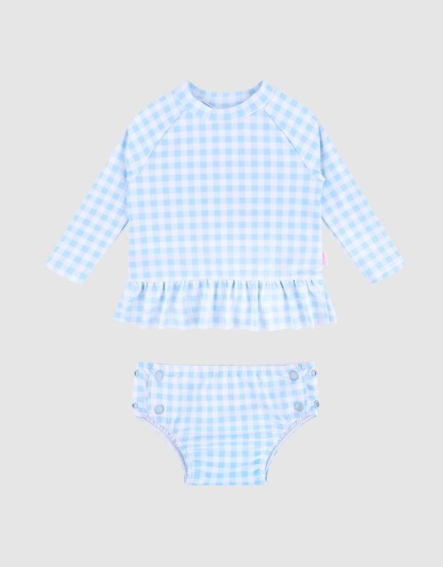 Seafolly - Gingham Rashie Set