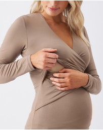Ripe Maternity - Luxe Knit Embrace Nursing Top