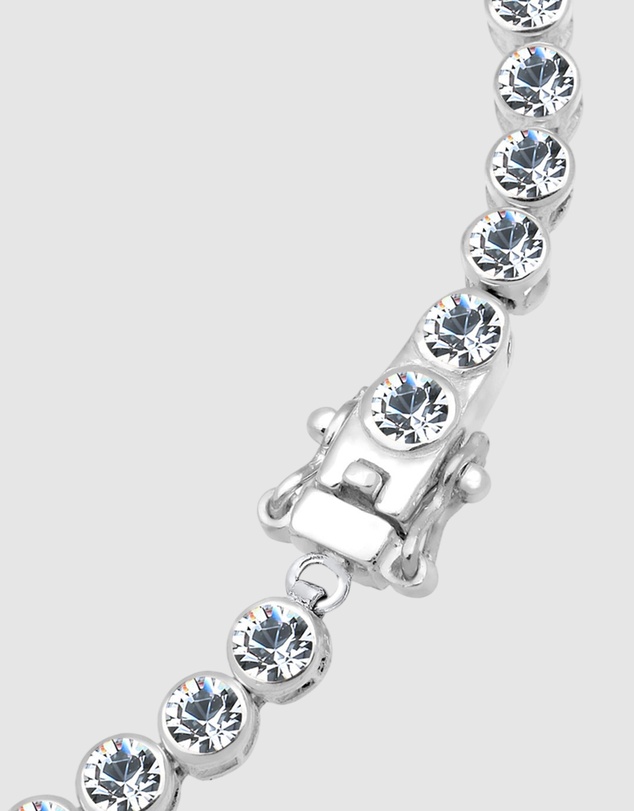 Elli Jewelry - Bracelet Crystal 925 Sterling Silver
