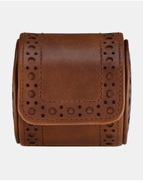 Wolf - WOLF Brogue Single Watch Roll