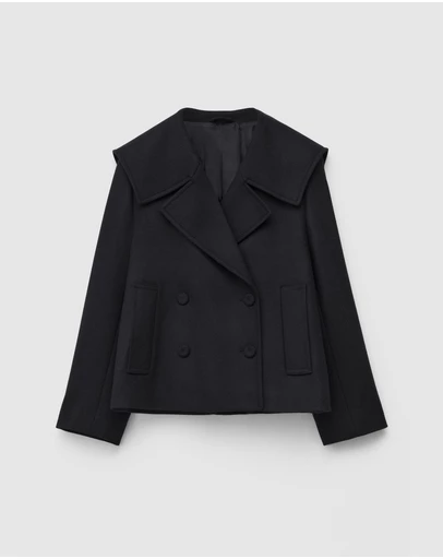 & Other Stories - Double-Breasted Wool Jacket