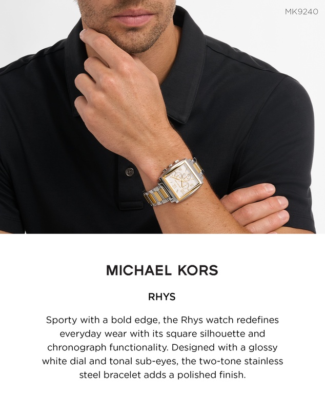 Michael Kors - Rhys Two Tone Chronograph Watch