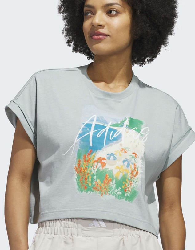 adidas Sportswear - SUMMER ROMANCE GRAPHIC T-SHIRT Womens