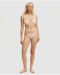 Cotton On Body - Margot Embroidered Mesh Underwear