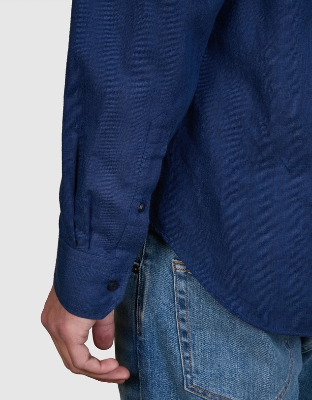 Abelard - Two-Tone Linen Classic Fit Shirt