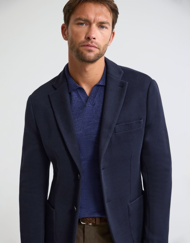 Oxford - Antonio Cotton Knitted Blazer