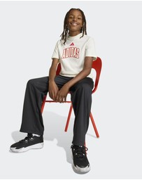 adidas Sportswear - Stadium Lettering T-Shirt - Kids-Teens