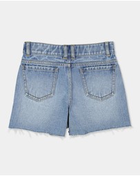Billabong - Girls 6 to 4 Miley Denim Shorts