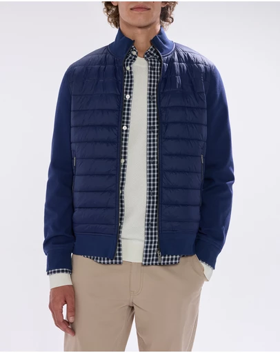 Marcs - Dimitri Padded Zip Front Sweat Jacket