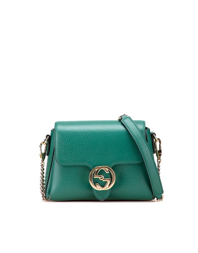 Pre-Loved by Azura Reborn - Pre-Loved Small Dollar Calfskin Interlocking G Crossbody