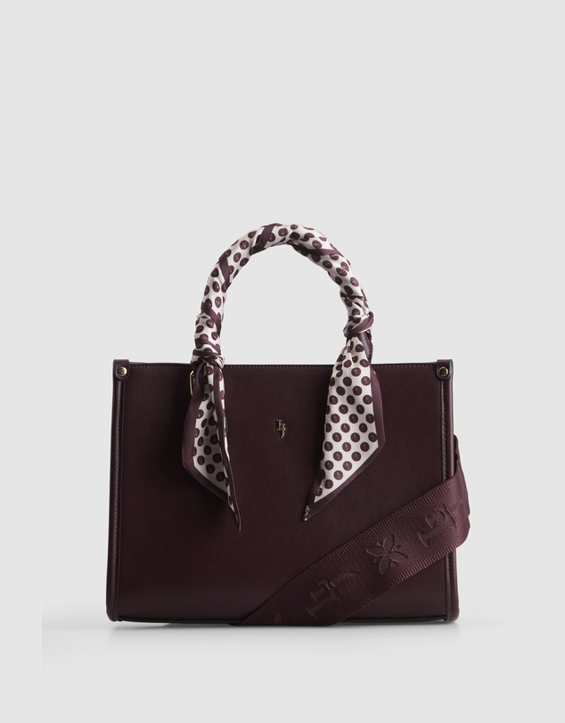 Laura Jones - Small Tote Bag With Scarf
