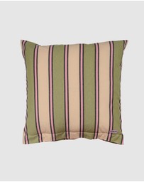 Mosey Me - Carnival Stripe Euro Pillowcase Set
