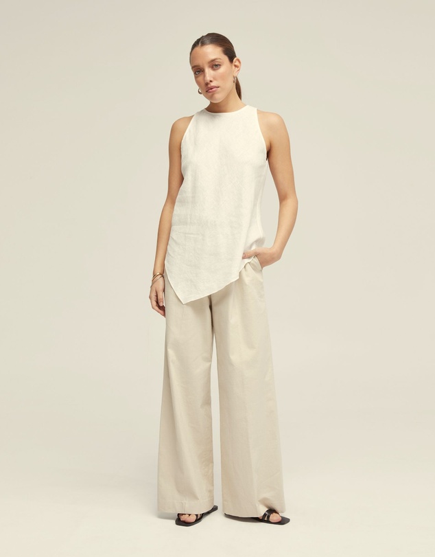 Oxford - Elouise Linen Top