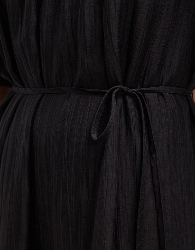 The Fated - Noa Puff Sleeve Midi Dress