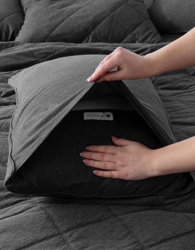 Sheet Society - Miller Jersey Quilted Quilt Cover Set