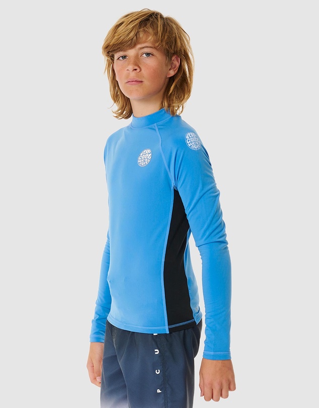 Rip Curl - Icons UV Brushed LS Rash Top - Teens