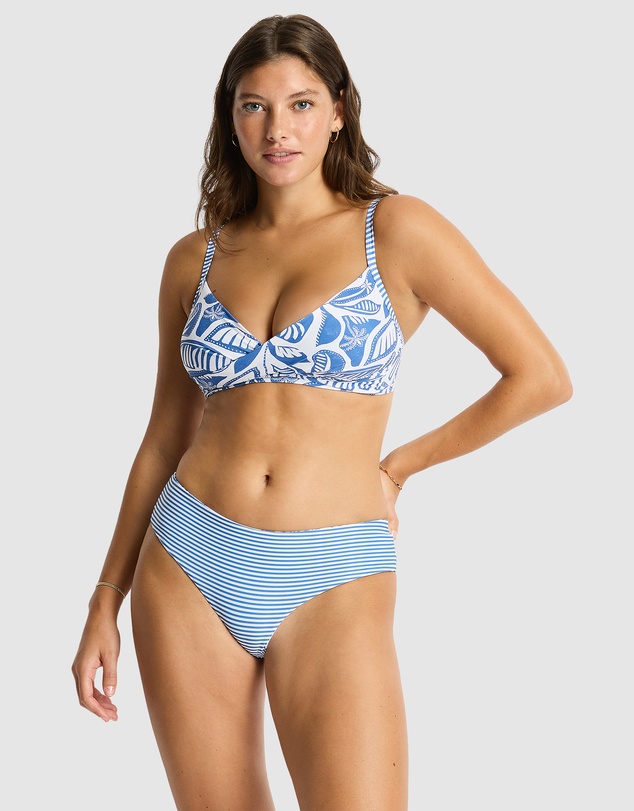 Sea Level Australia - Reef Cross Front Bra Top