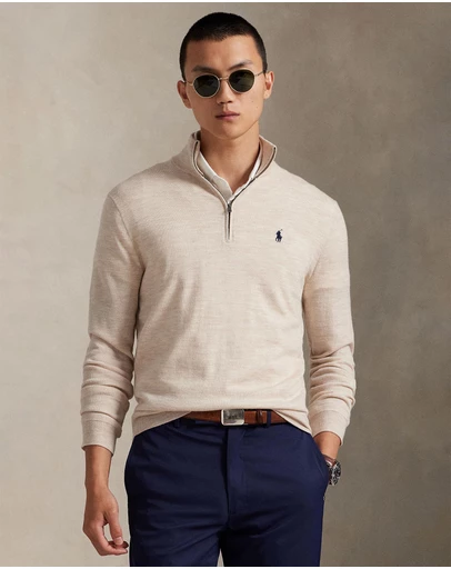 Polo Ralph Lauren - Performance Quarter-Zip Sweater