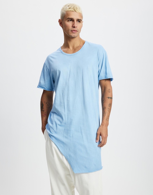 Surrounded By Ghosts - The Coltan Cotton Asymmetrical Tail T-Shirt