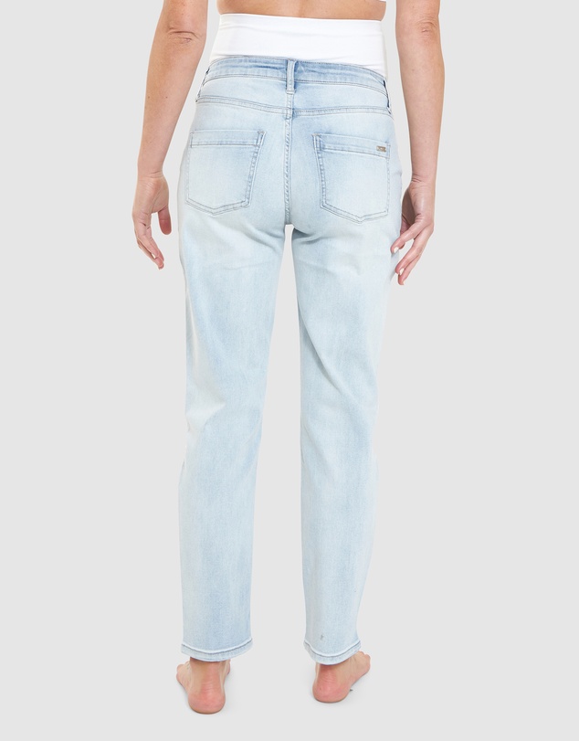 Ripe Maternity - Hunter Over Bump Crop Jean