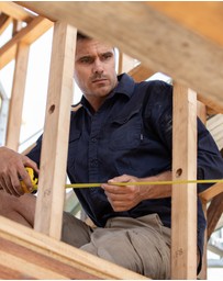 UNIT Workwear - UNIT Mens Long Sleeve Task Work Drill Shirt