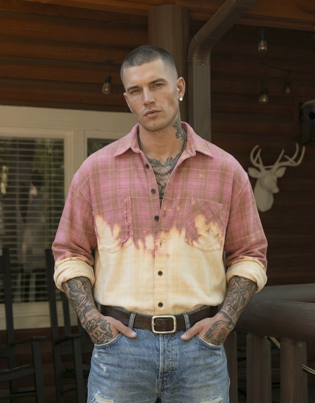 THE TALES - Acid Trip Flannel Shirt