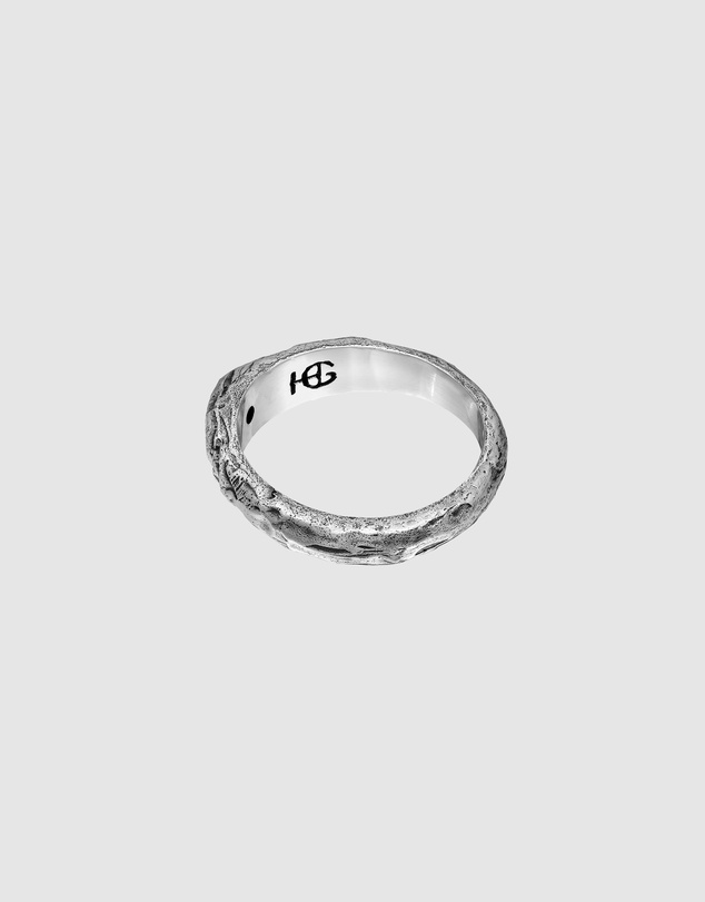 Haze & Glory - ICONIC EXCLUSIVE - Ring Men Rough Topaz 925 Sterling Silver