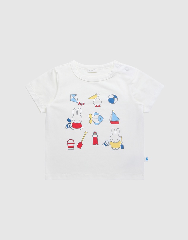Kynd Baby - Miffy Tee in Snow White