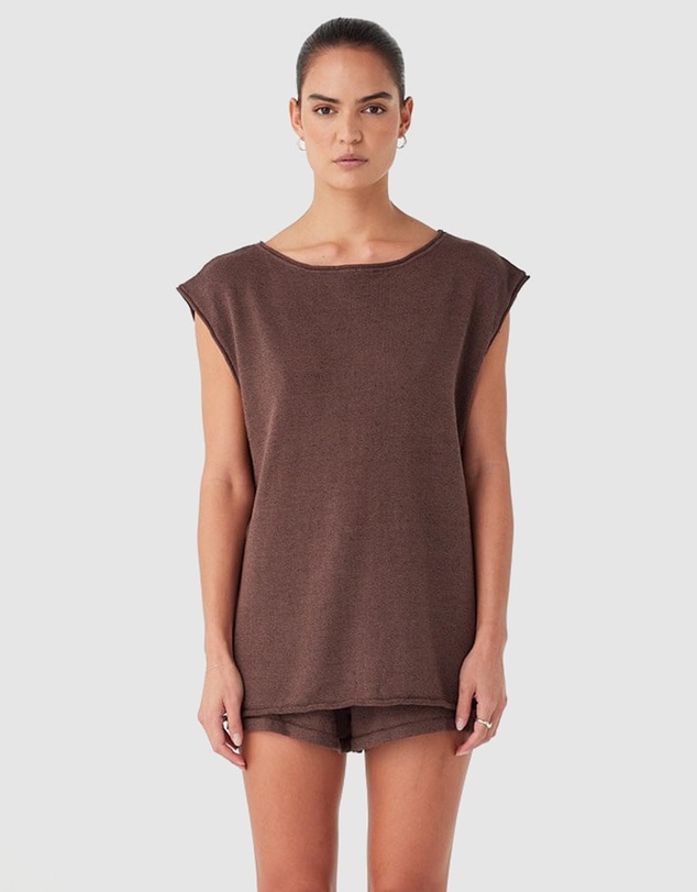 Arcaa - Poppy Tie Side Top