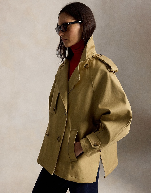 Polo Ralph Lauren - Cotton Twill Balloon Trench Coat